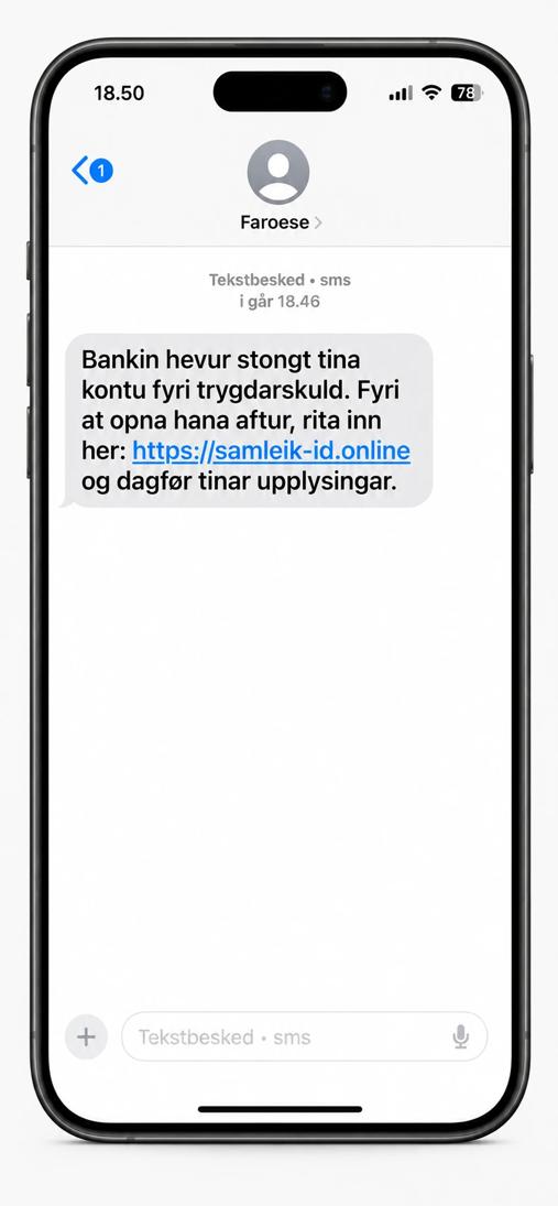 Følsk boð frá banka