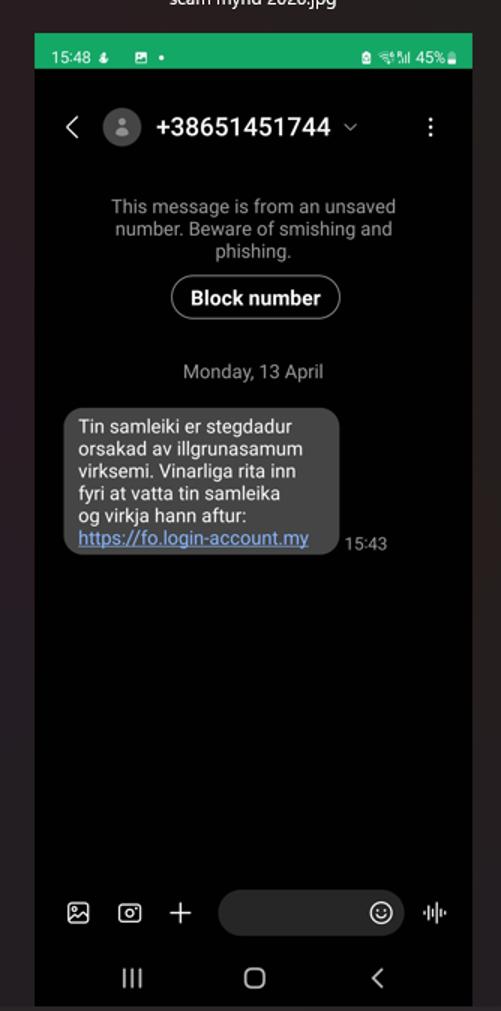 sming dømi